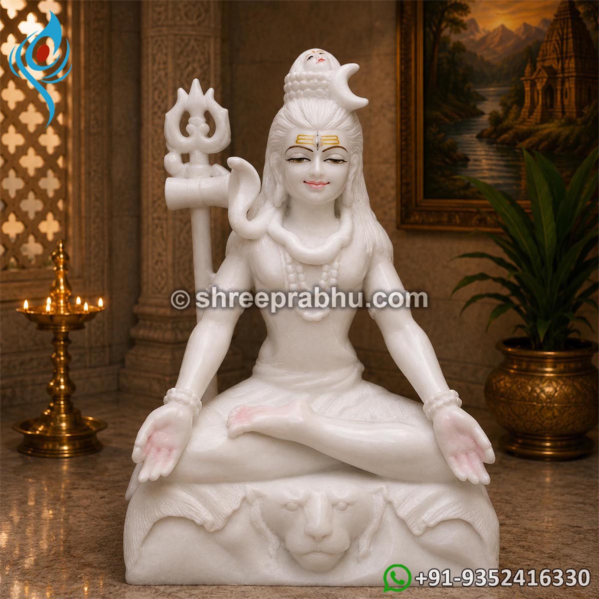marble shiva
