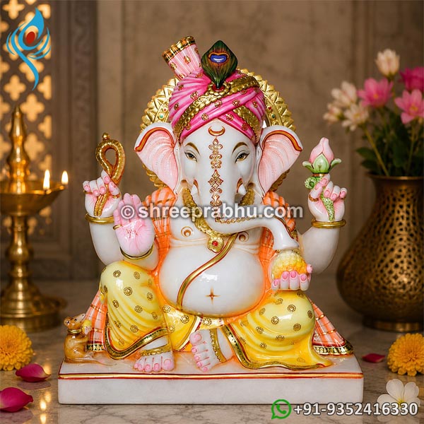  Marble Ganesh