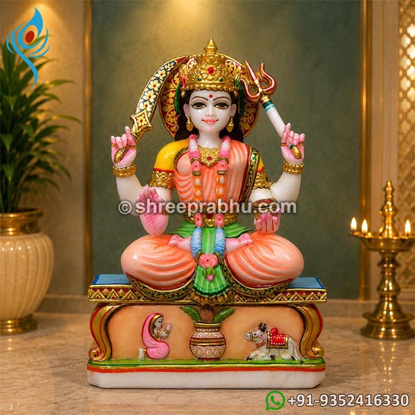 Royal Marble Santoshi Mata Murti