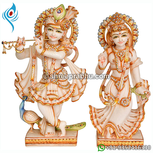lord krishna marble idols online