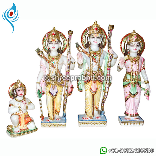 Marble statue of ram darbar