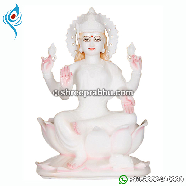 Marble God Laxmi Murti
