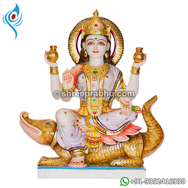 Hindu Goddess Ganga Idol