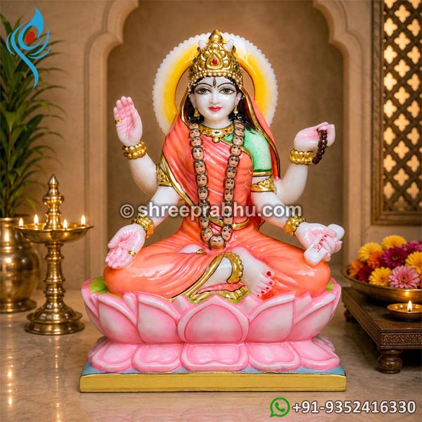 Bhairavi Mata Marble Murti