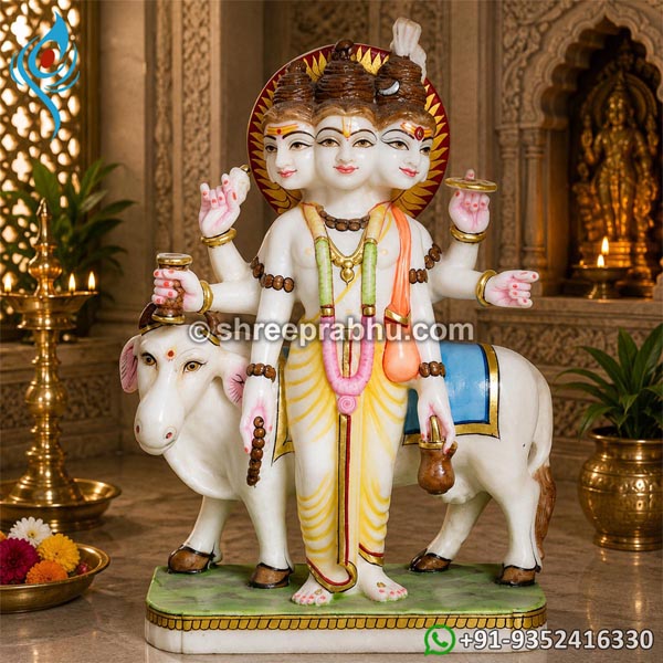 Buy Marble Dattatreya Moorti