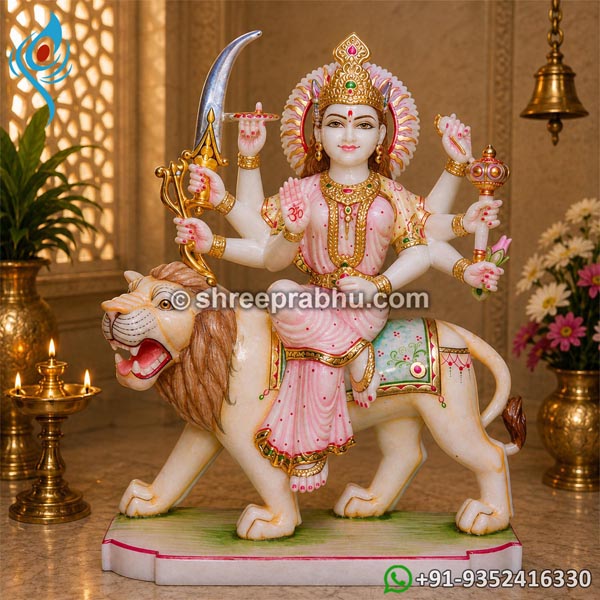 Durga Maa Murti Marble