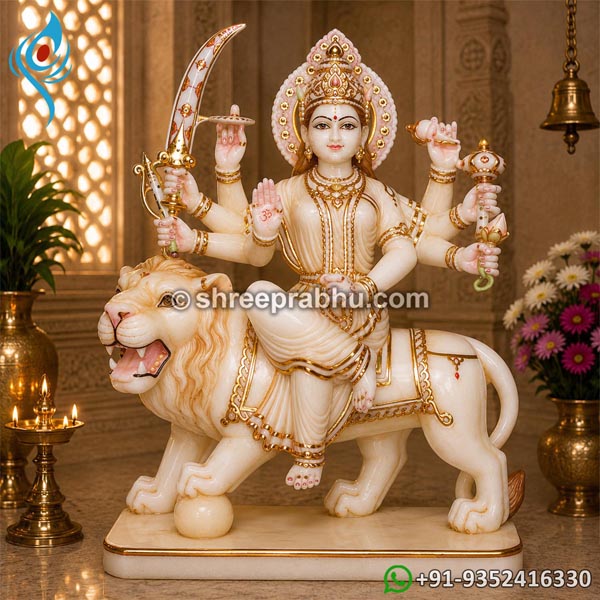 Durga Marble Murti Online