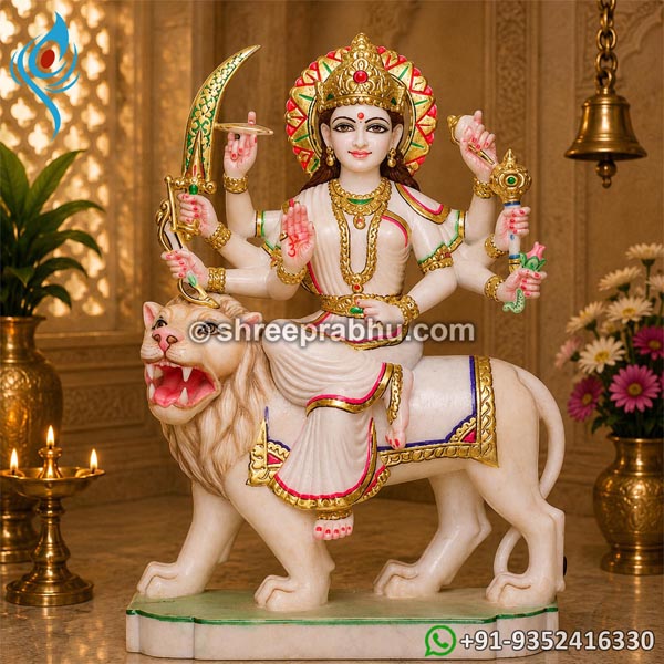 Durga Mata Beautiful Murti