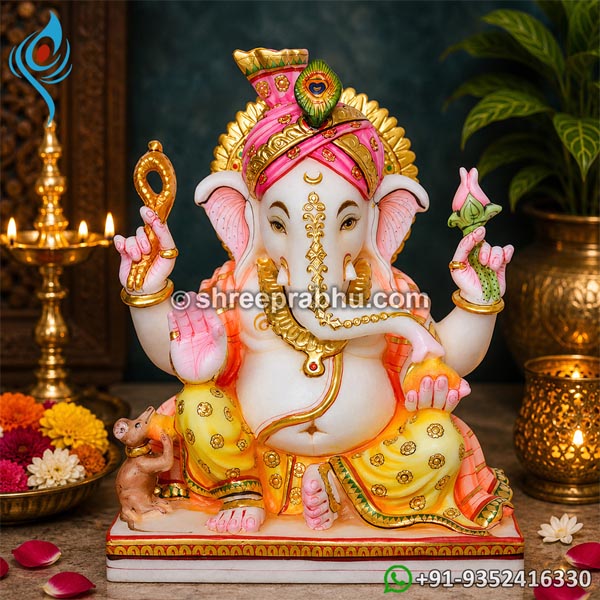 Ganapati Marble Murti