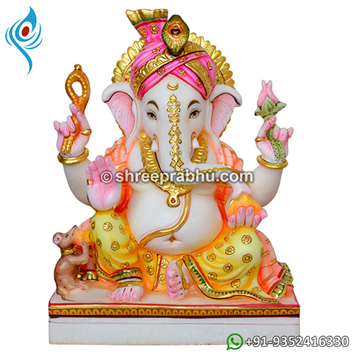 Ganapati Marble Murti
