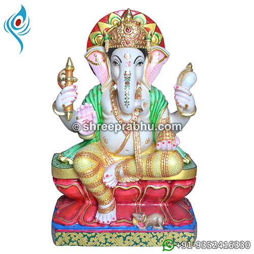 Ganpati Marble Murti