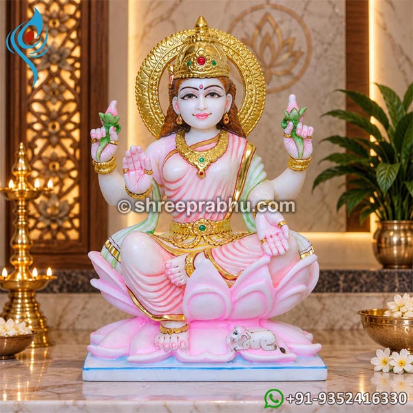 Laxmi Ji Marble Statue