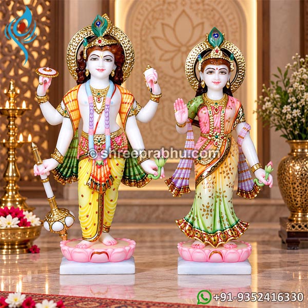 Laxmi Narayan Marble Murti