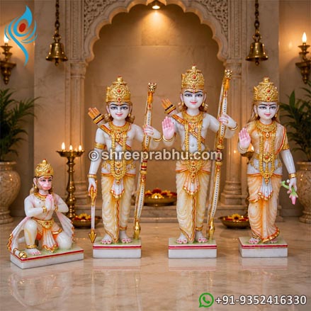 Lord ram marble statue