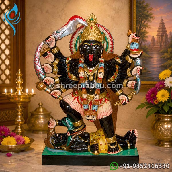 Maa kali marble murti