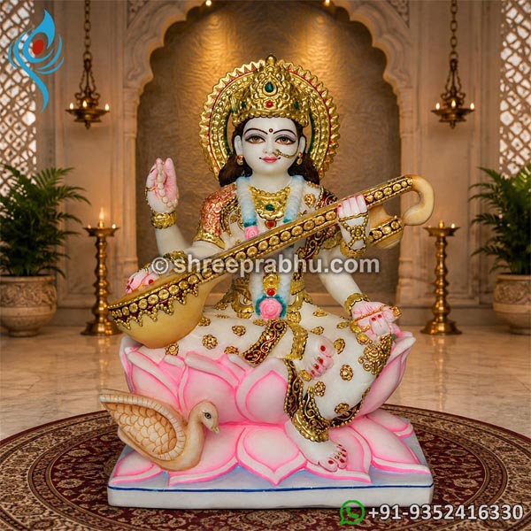 Maa saraswati sculpture