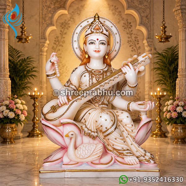 Maa saraswati sculpture