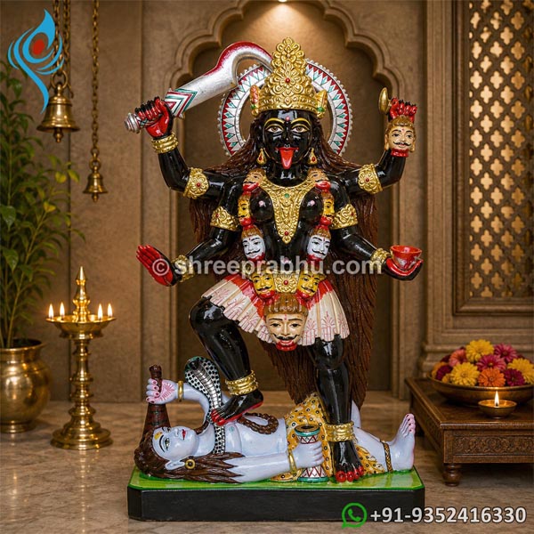 Mahakali Marble Murti