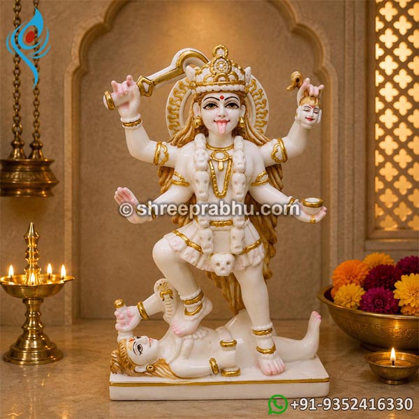 Mahakali Marble Murti