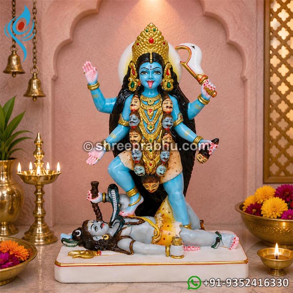 Mahakali Marble Murti