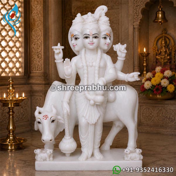 Marble Bhagwan Dattatreya Statues