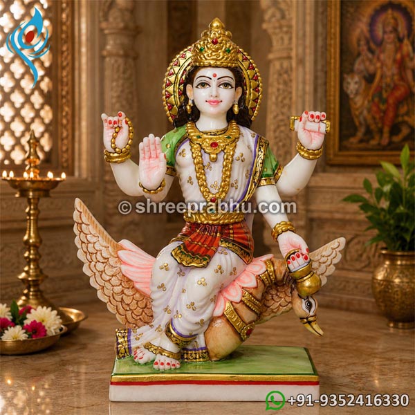Marble Brahmani Maa Idol
