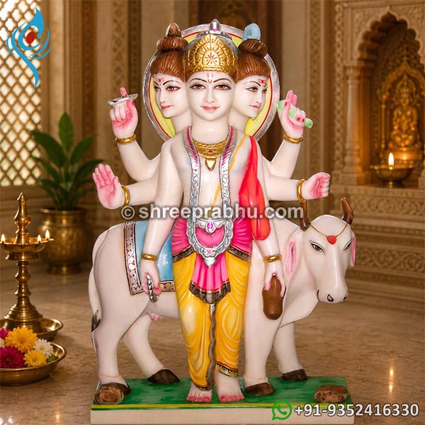 Marble Dattatreya Murti