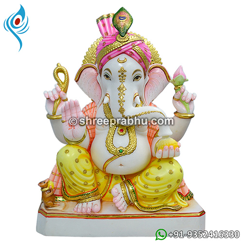 Marble Ganesh Murti