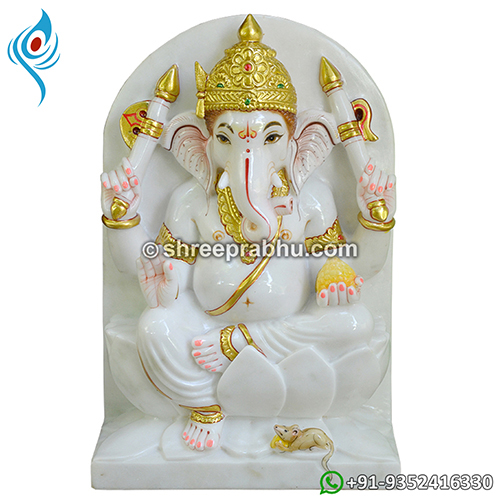 Marble Ganesh murti