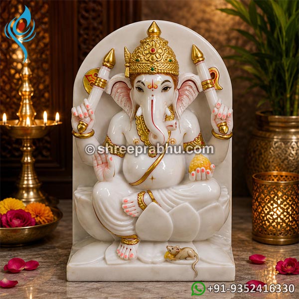 Marble Ganesh murti