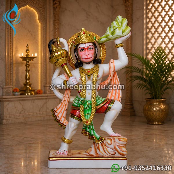 Marble Hanuman Ji Murti