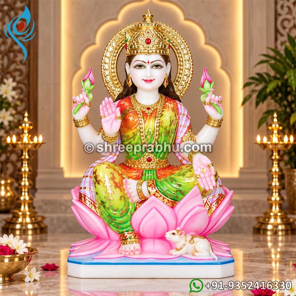 Marble Idol Laxmi Statue