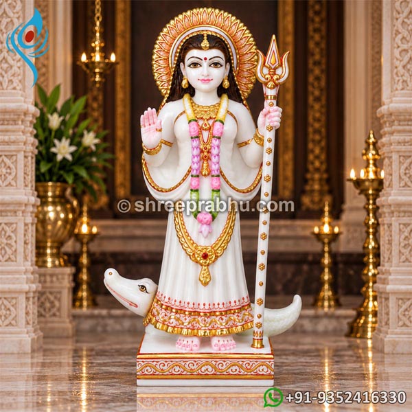 Marble Khodiyar Mata for pooja room