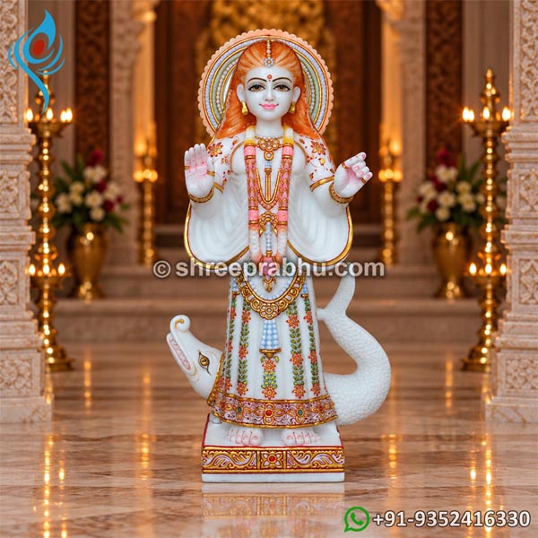 Marble Khodiyar Mata idol Jaipur