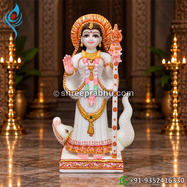 Marble Khodiyar Mata statue India