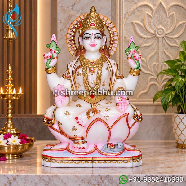 Marble Laxmi Maa Moorti