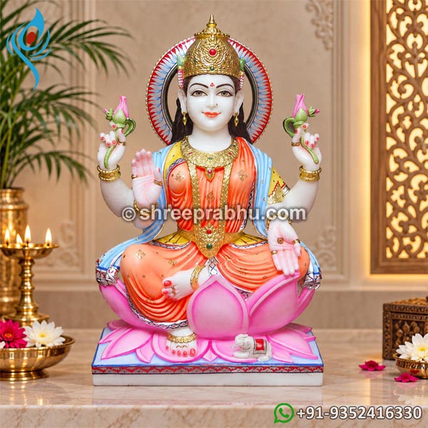 Marble Laxmi Maa Moorti