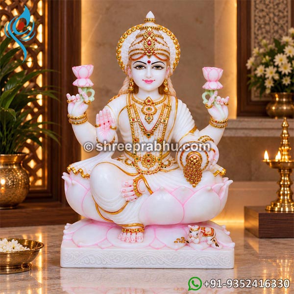 Marble Laxmi Statue