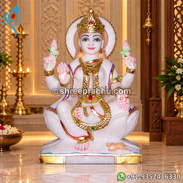 Marble Laxmi Statue
