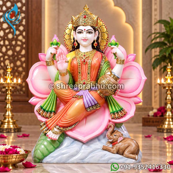 Marble Laxmi Statue