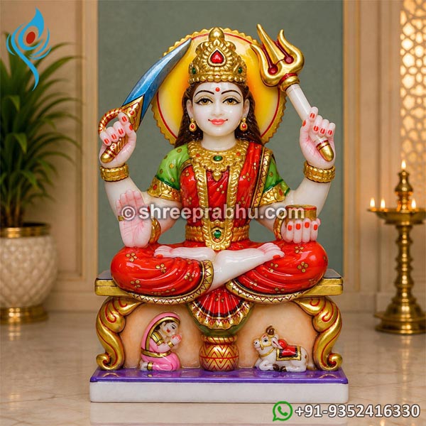 Marble Maa Santoshi Murti