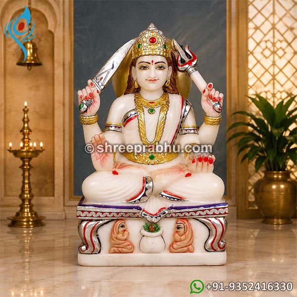 Marble Santoshi Mata Idol