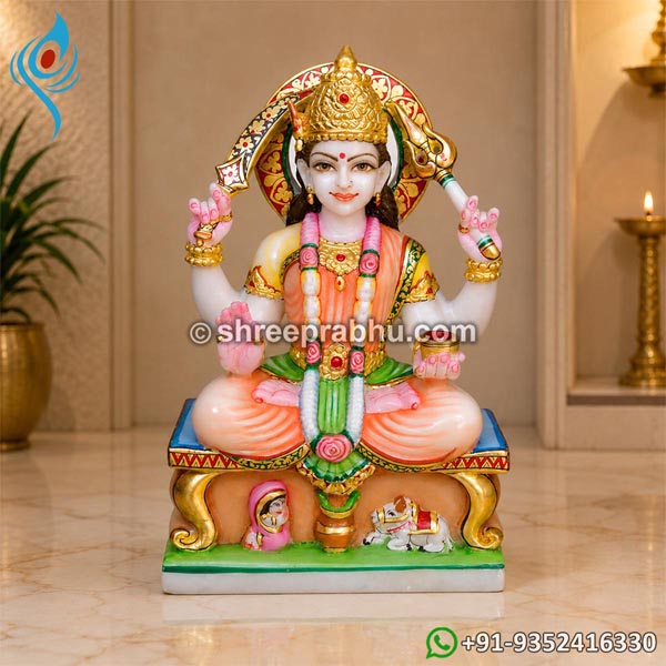 Marble Santoshi Mata Statue