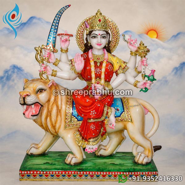Marble Statue of Maa Durga