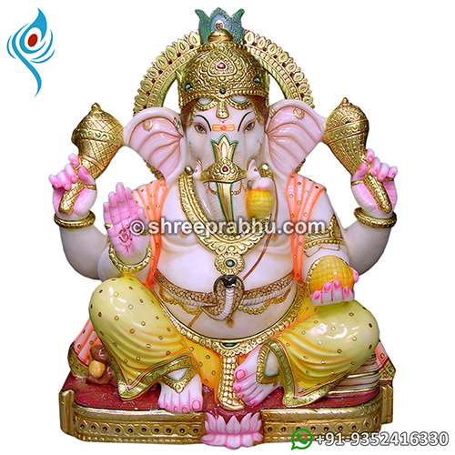 Marble ganesh ji murti