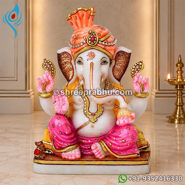 Marble ganpati idol