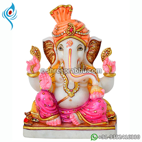 Marble ganpati idol