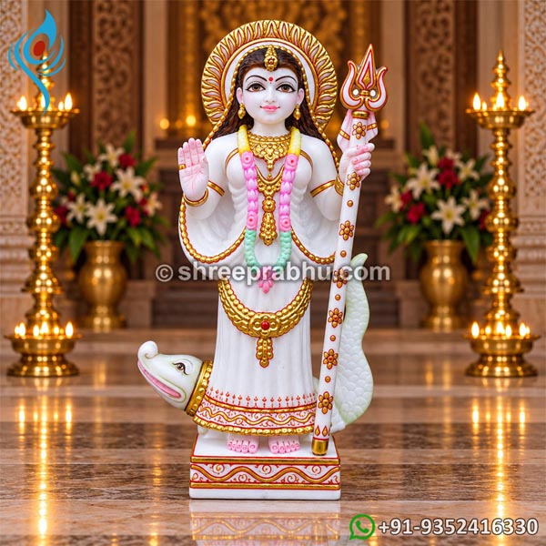 Marble goddess Khodiyar idol