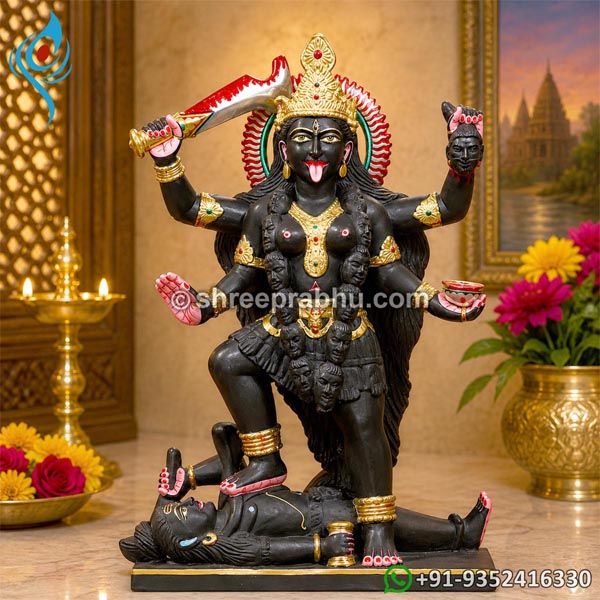 Marble kali maa statue