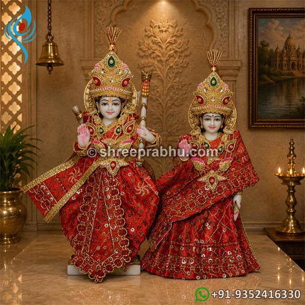 Marble lord ram marble statue